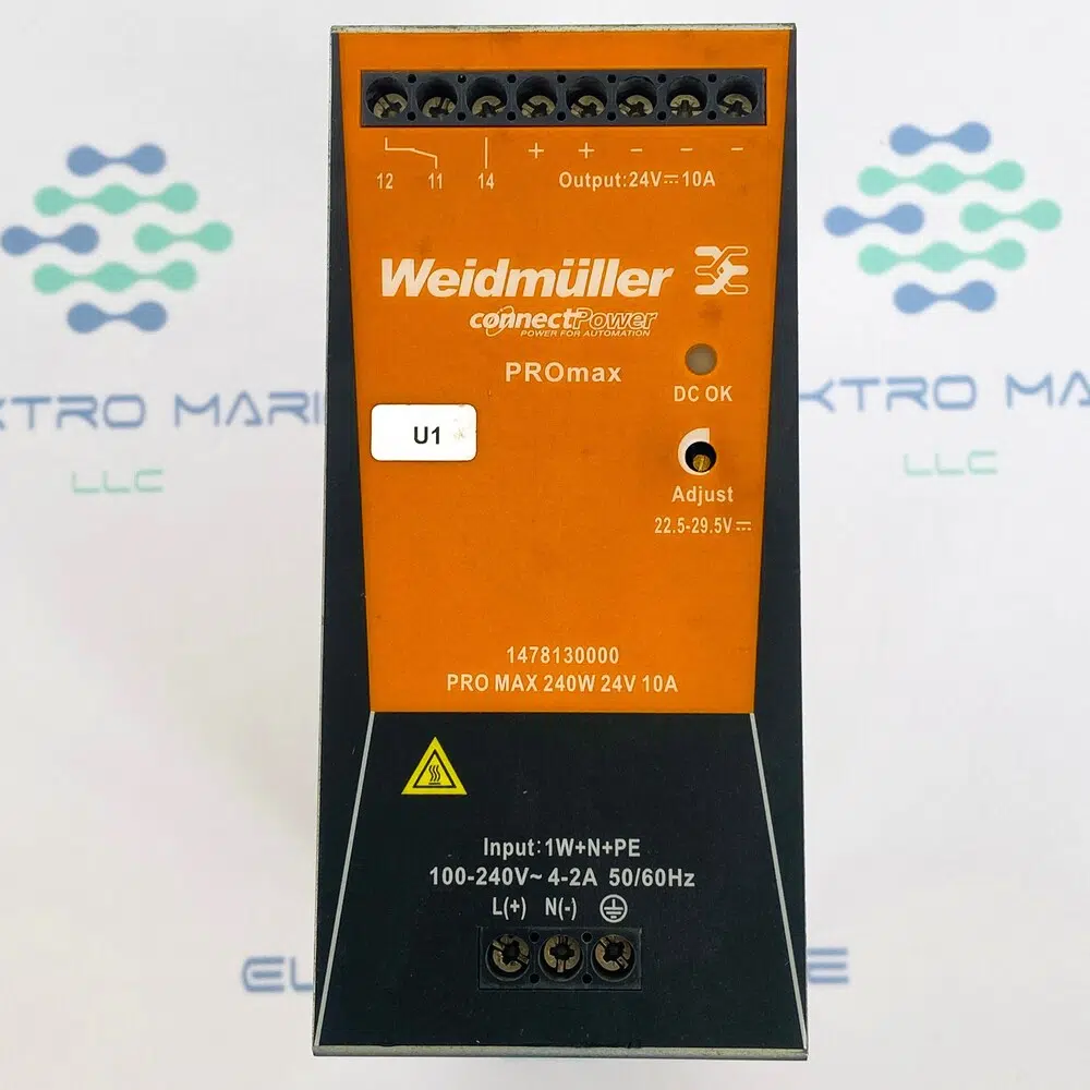 Weidmuller PRO MAX 240W 24V 10A (1478130000)