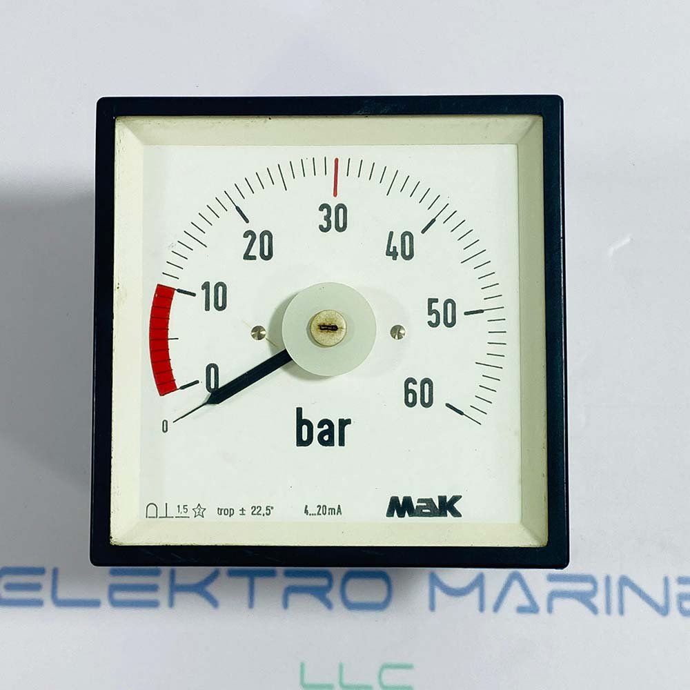 Mak Indicator Meter (0-60 Bar)