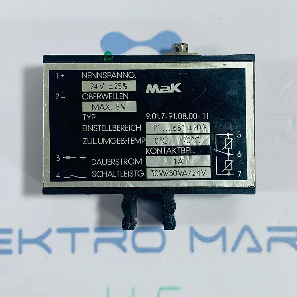 Mak 9.01.7-91.08.00-11