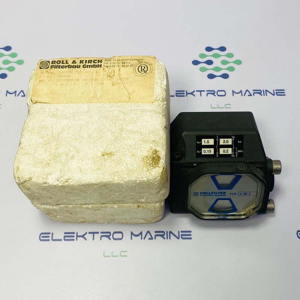 Bollfilter 4.36.2 (Range : 1.5 – 2.0 bar)