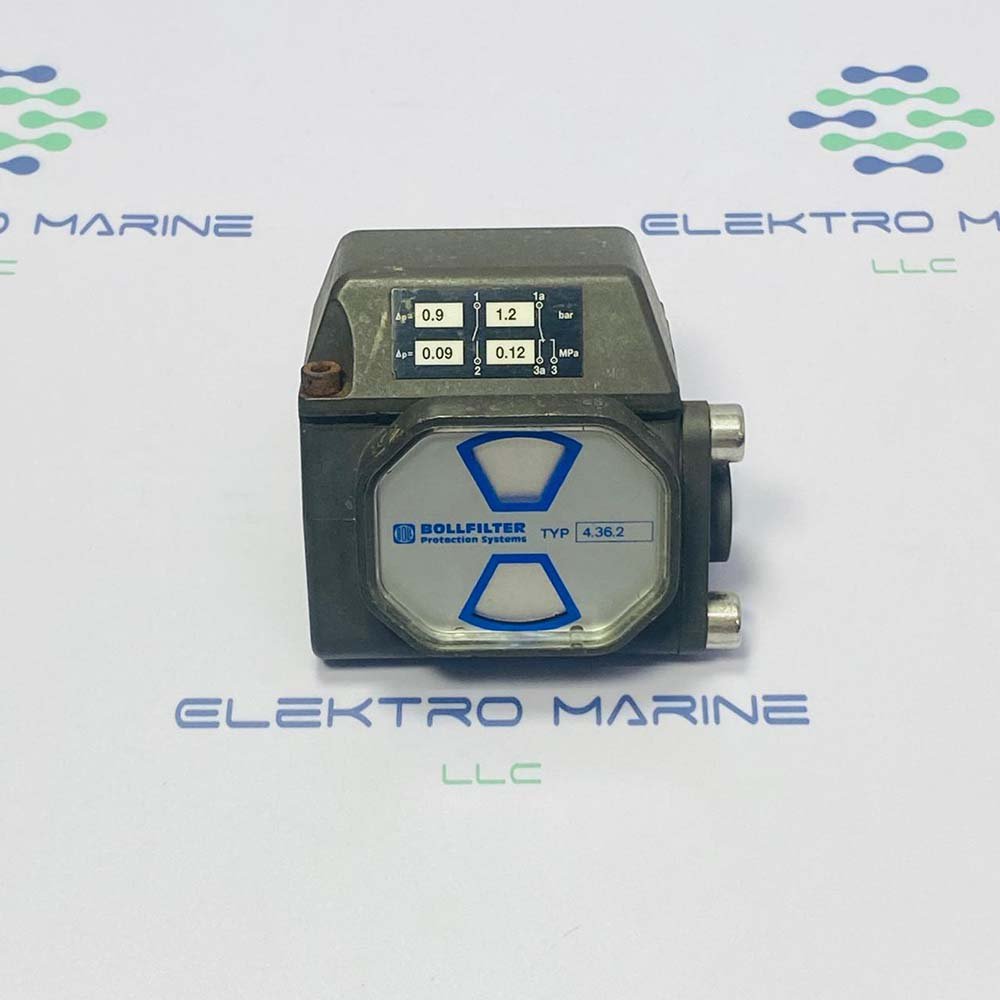 Bollfilter 4.36.2 (Range : 0.9 – 1.2 bar)