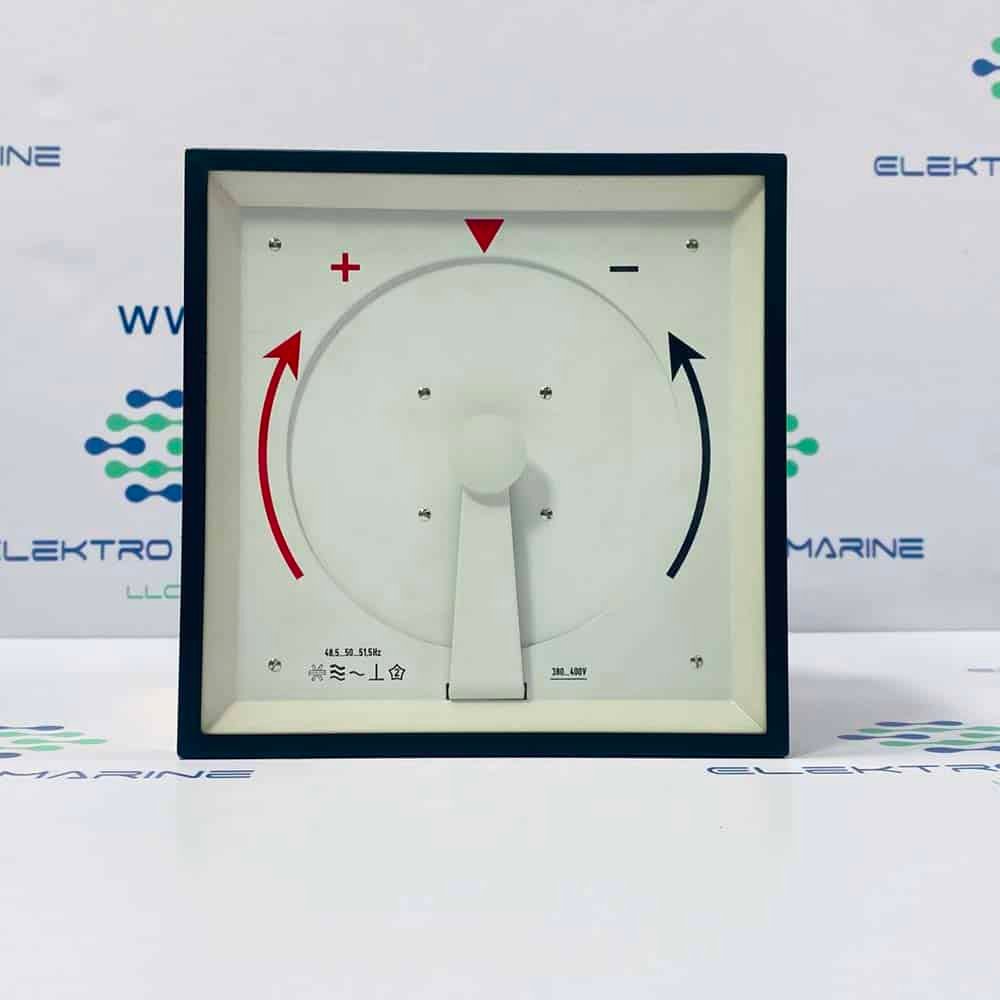 Gossen SY96S | Range: 48.5 Hz to 51.5 Hz