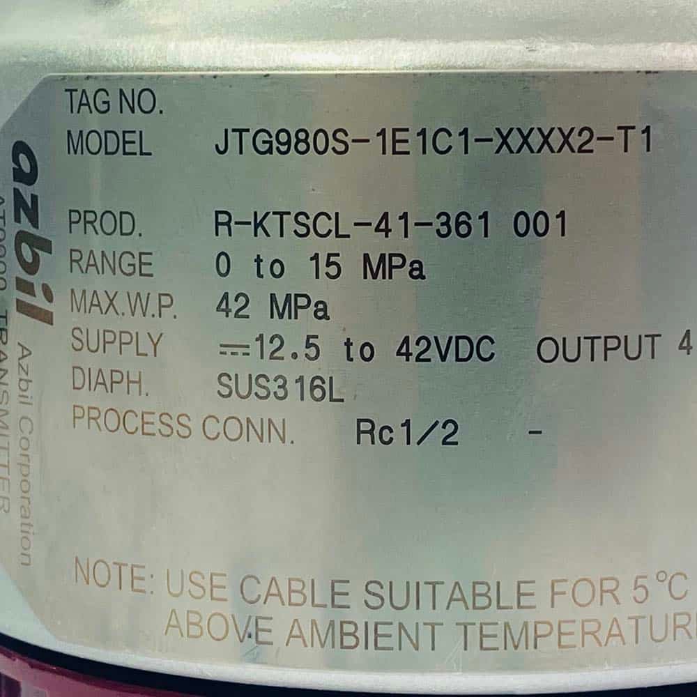 13. JTG980S-1E1C1-XXXX2-T1(0 to 15Mpa) (1)