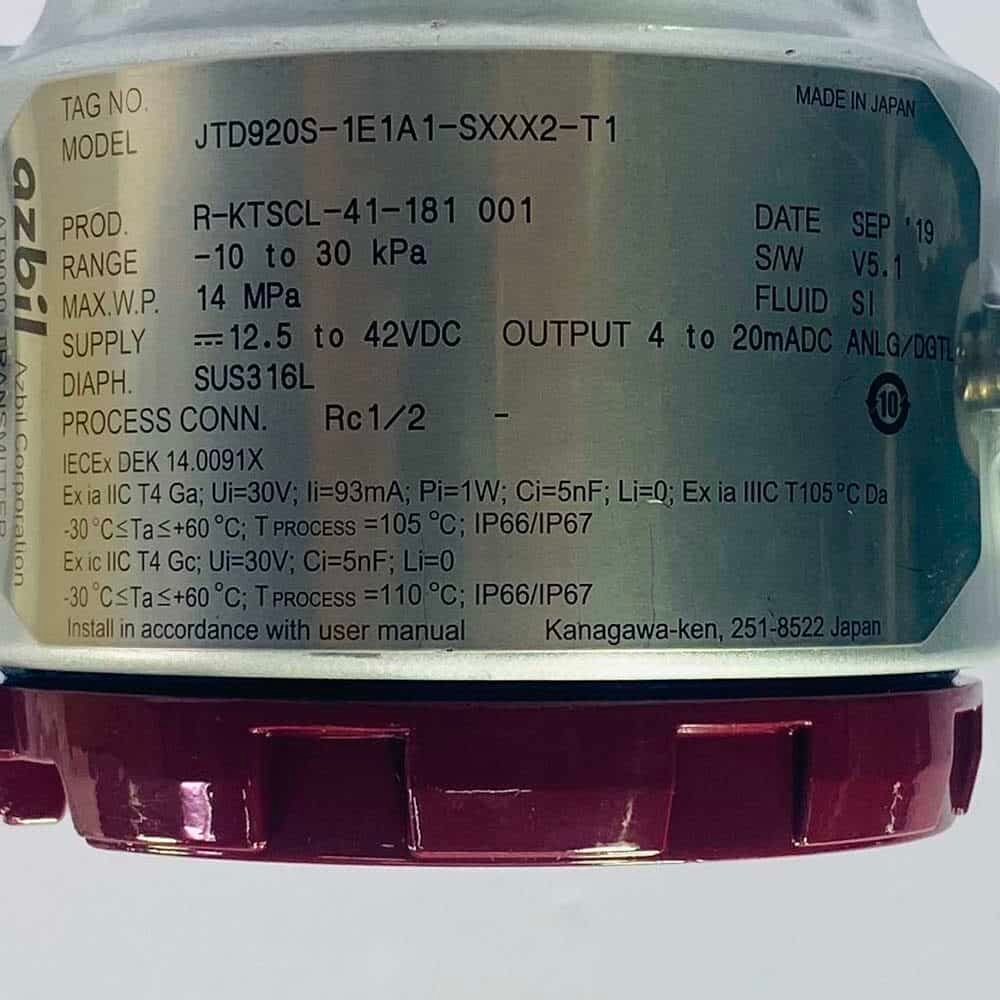 2. JTD920S-1E1A2-SXXX2-T1(-10to30 kPa) (3)